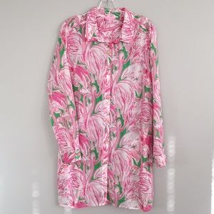 Lilly Pulitzer Jupiter Island cover up